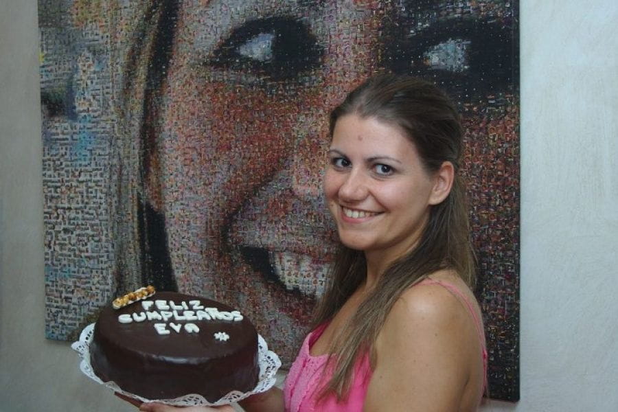 En casa del herrero... tarta de chocolate !!!